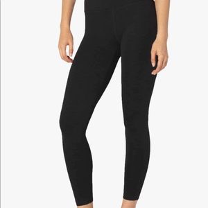 Beyond yoga ribbed black leggings